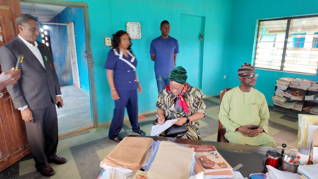 The Monitoring of Senior School Certificate Examination (SSCE), By The Board Chairman, Prof. Modupe Adelabu.